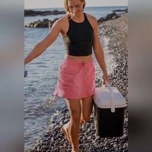 Title Nine Womens‎ Scout Ripstop Skort in Grey Size XL Like New